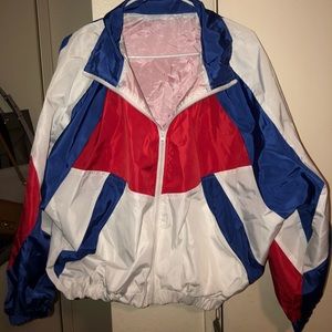 NEW RETRO WINDBREAKER JACKET L